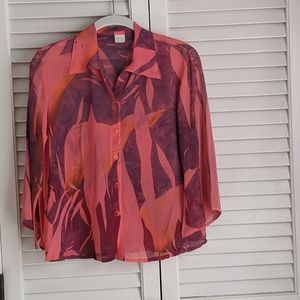 Neon pink shirt